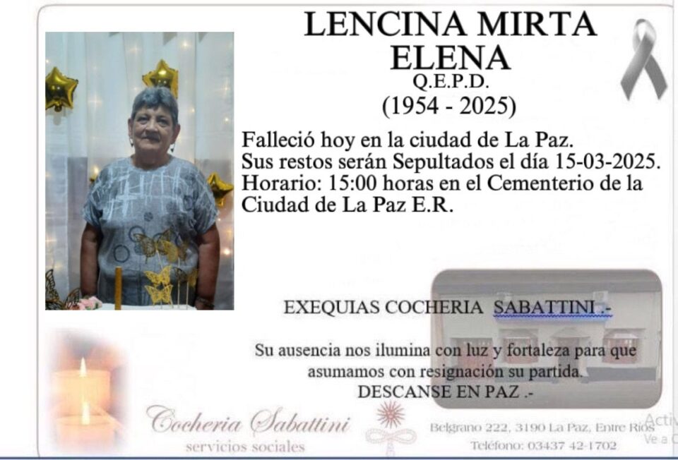 aviso Funebres