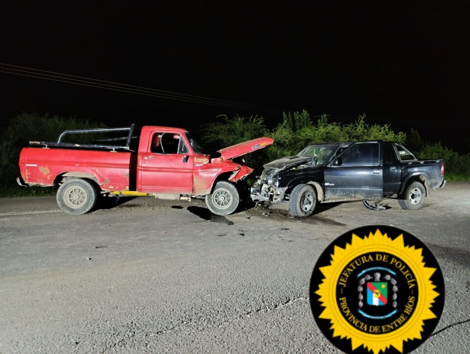 Accidente de tránsito en la Ruta Provincial N°1 deja saldo de heridos leves