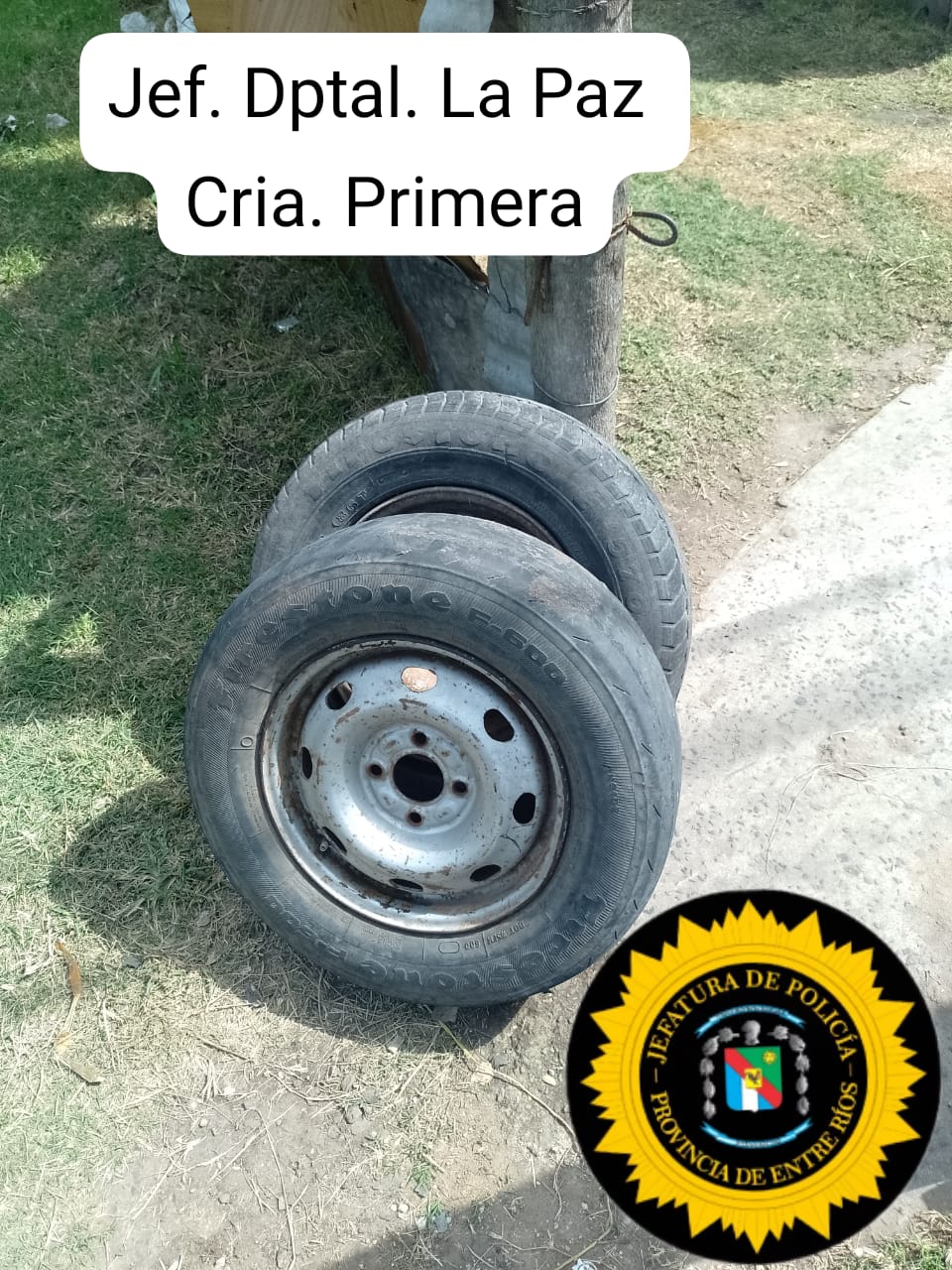 Recuperan elementos robados en La Paz tras entrega voluntaria del sospechoso