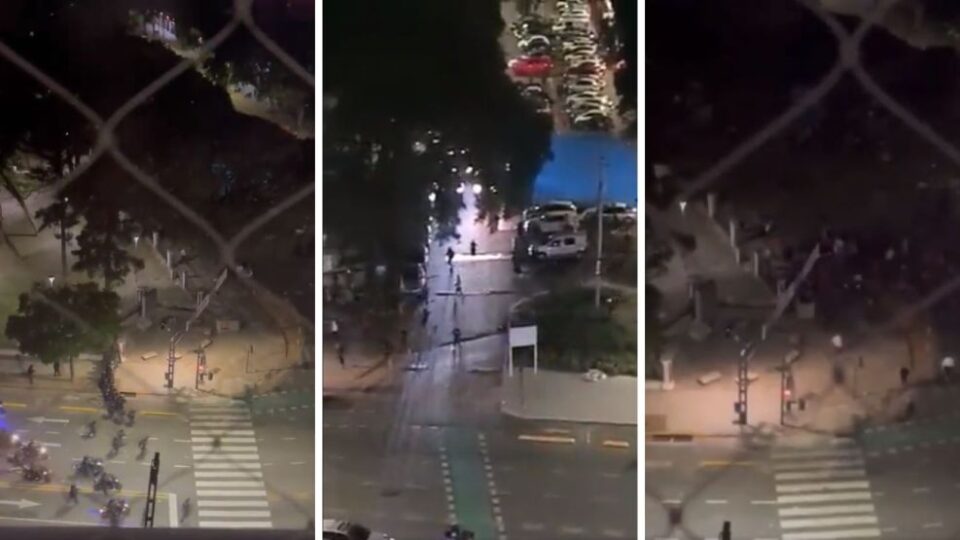 Violento Ataque en Puerto Márquez: Policías Agredidos y Móviles Dañados en Operativo Nocturno