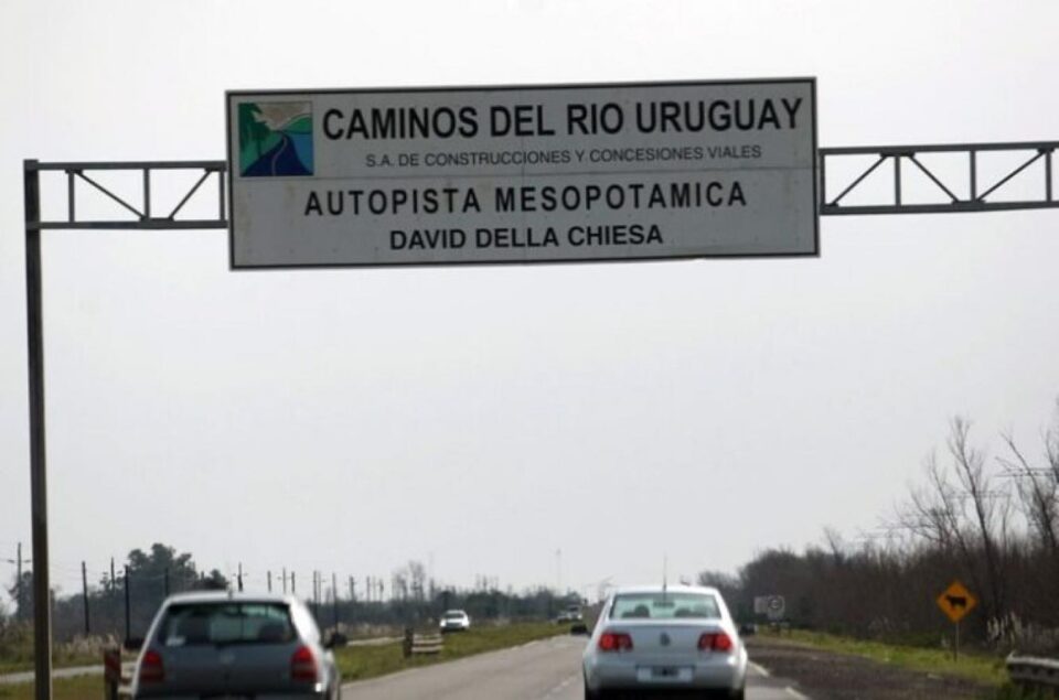 Vialidad Nacional se hará cargo del mantenimiento de las rutas de Caminos del Río Uruguay
