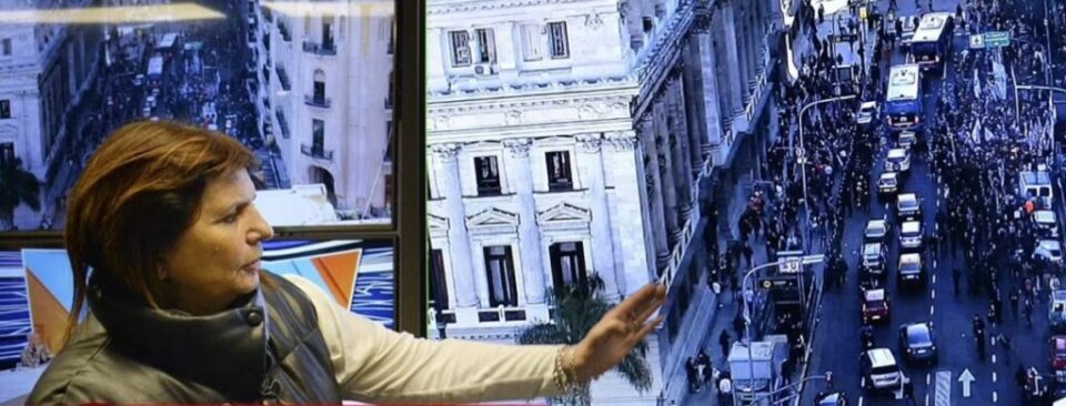 «La Justicia aparta a Patricia Bullrich del operativo de seguridad en la marcha de jubilados»