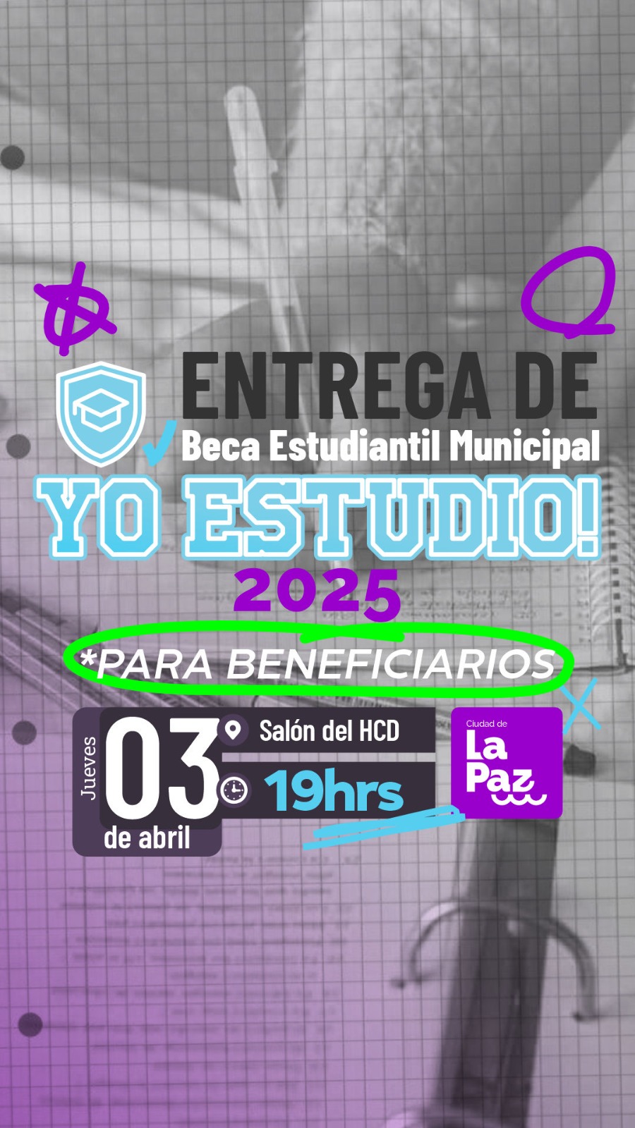 Entrega de Becas Estudiantiles Municipales Un Impulso a la Educación