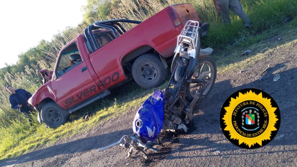 Tragedia en Villa Alcaraz: Fatal accidente de tránsito en camino vecinal