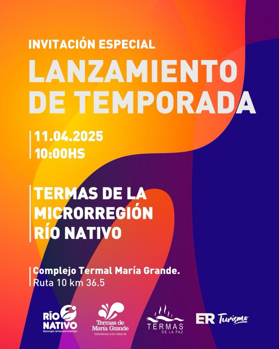 Lanzamiento de la Temporada Termal: Promoviendo el Turismo en el Noroeste Entrerriano