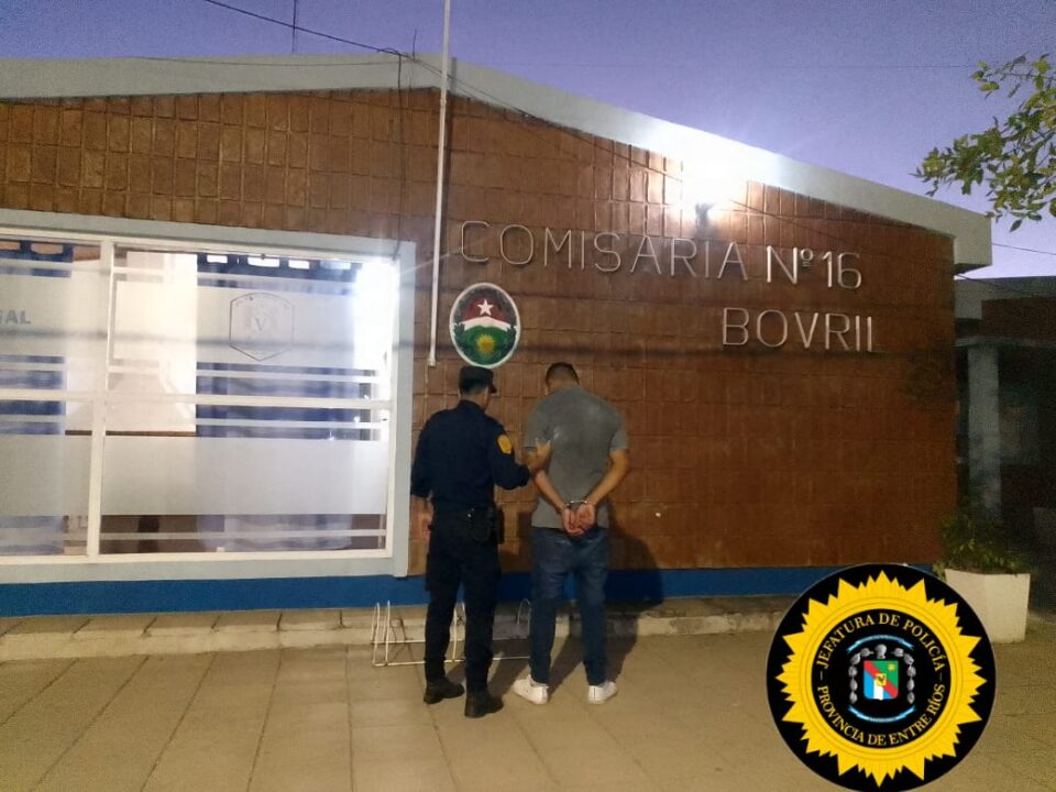 Hurto en flagrancia: Detención en Bovril tras robo en una panadería