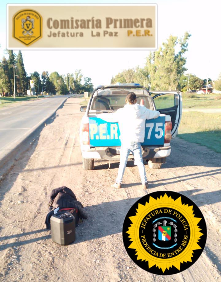 Robo en Flagrancia en La Paz: Aprehensión de Masculino