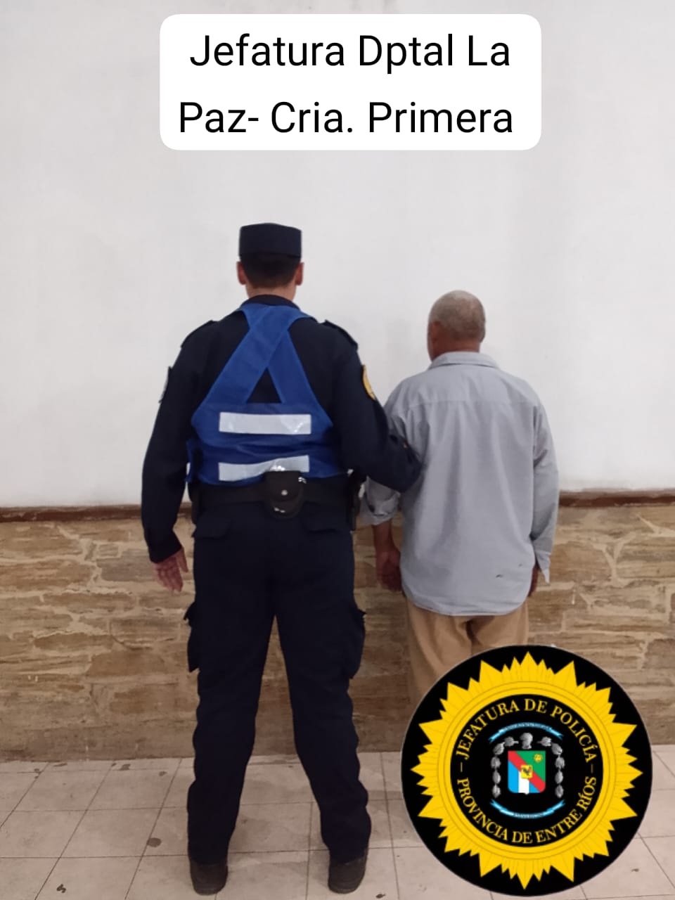 «ROMPE PROHIBICIÓN Y TERMINA DETENIDO TRAS VIOLENTO ENFRENTAMIENTO