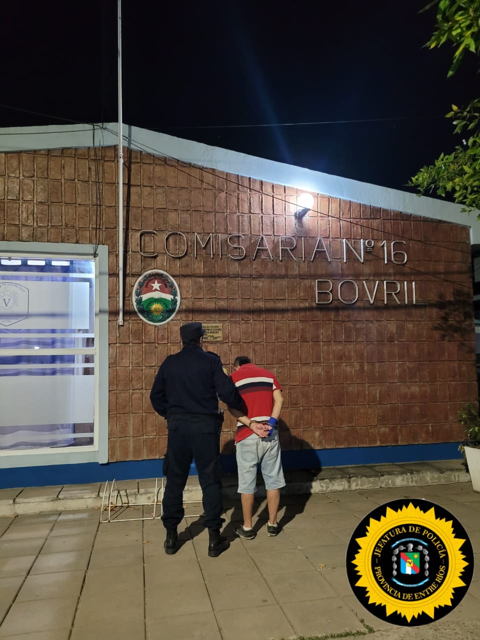 ROMPE RESTRICCIÓN Y TERMINA DETENIDO TRAS INCIDENTE EN EL TRABAJO