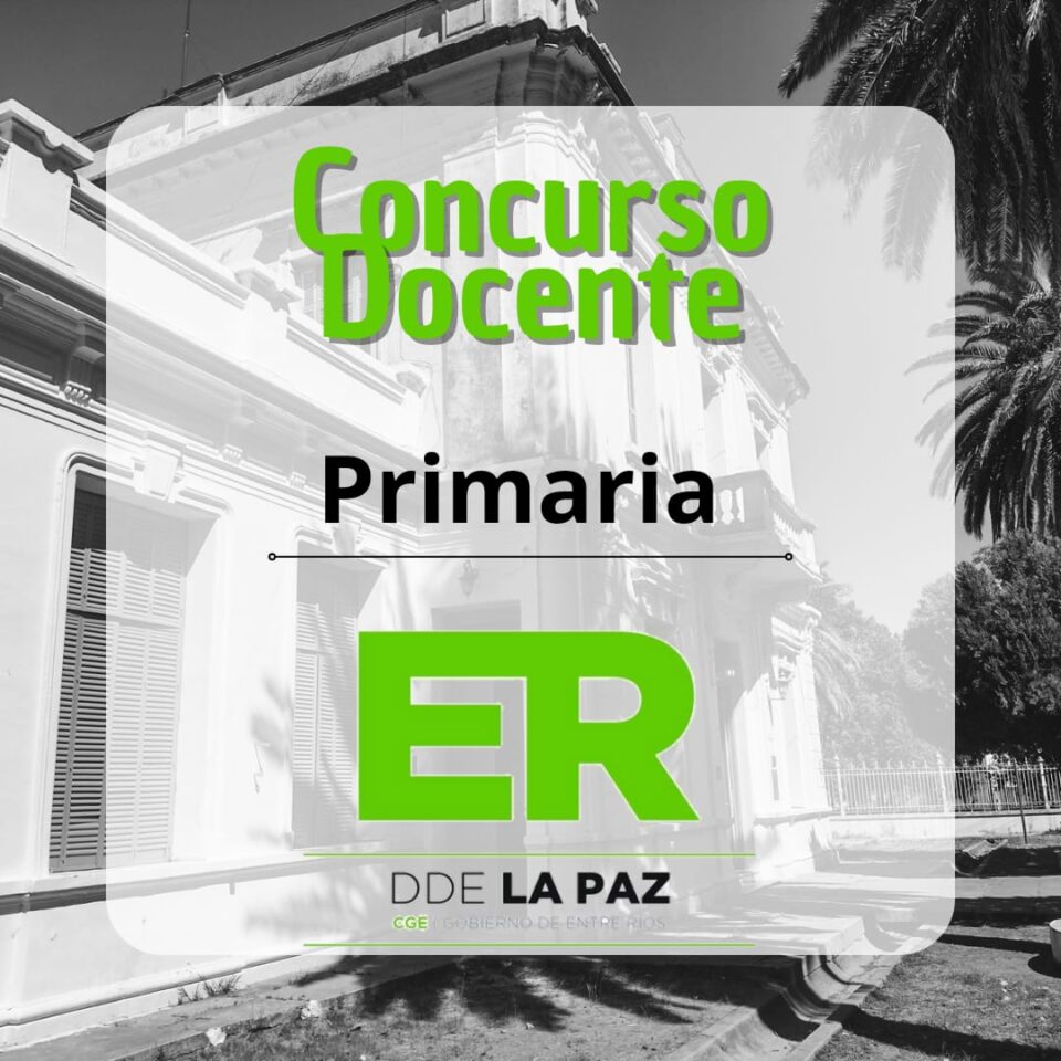 LAMADO CONCURSO 32 / 2025 direccion departamental  de escuelas la paz