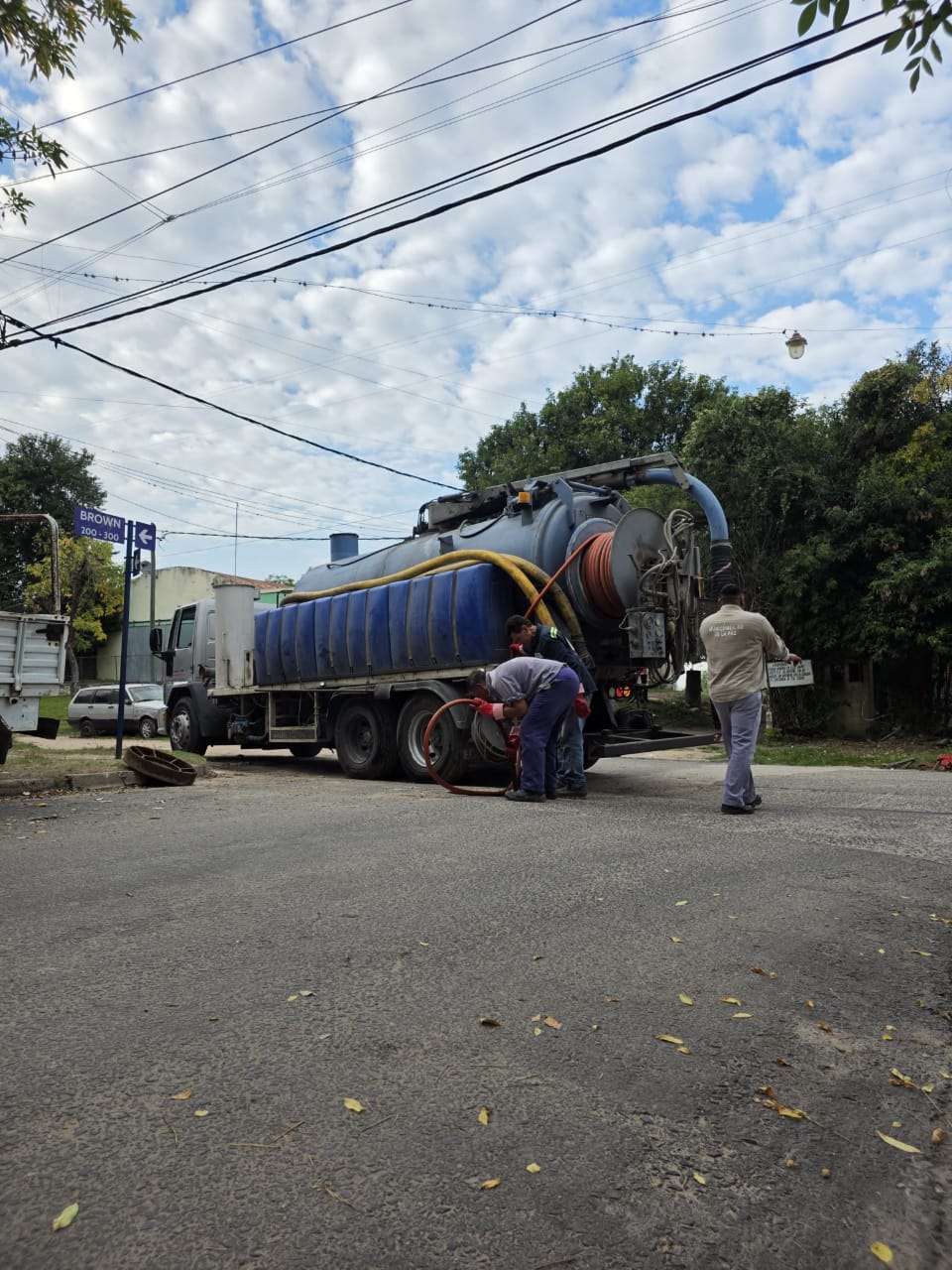 Personal de Obras públicas