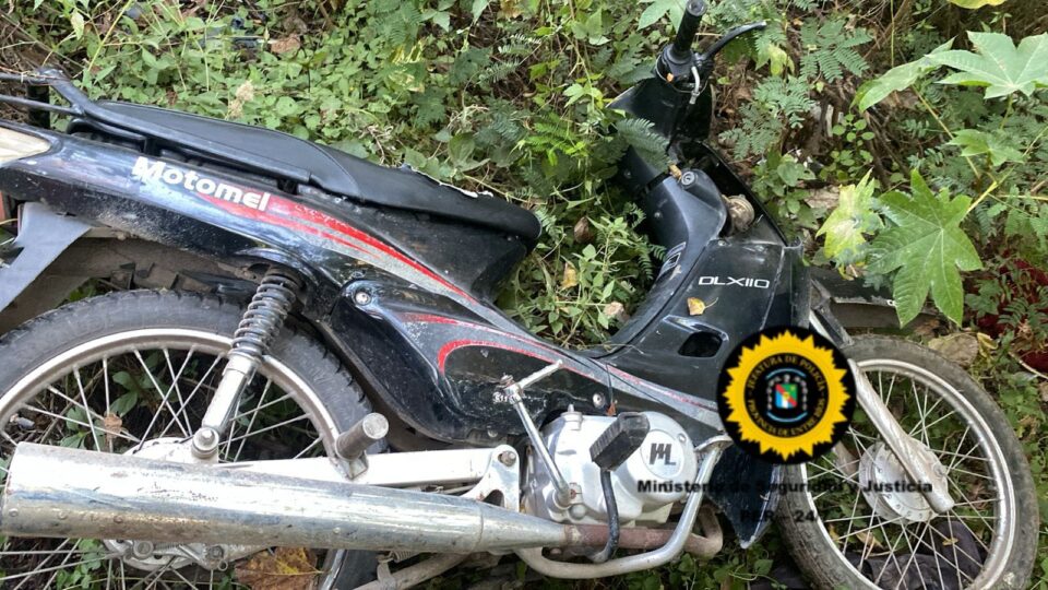 Reconocimiento a la Policía por su rápida intervención en el robo de una motocicleta