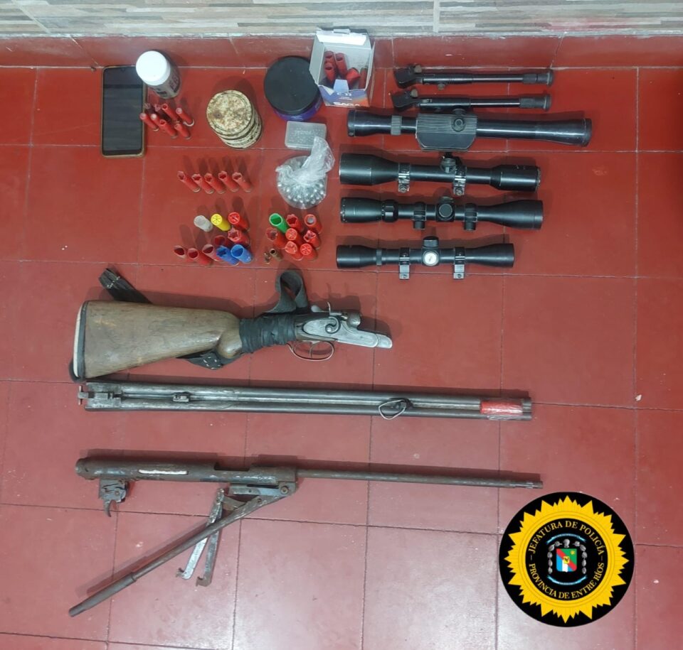 Operativo en Santa Elena: allanamientos por lesiones con arma de fuego
