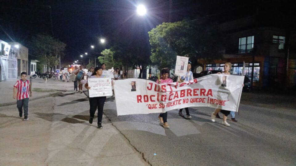 Marcha por Rocío Cabrera: el reclamo de justicia que no tuvo el apoyo esperado
