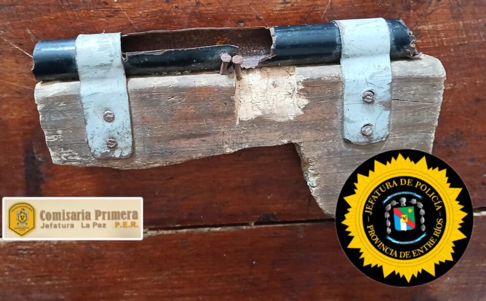Allanamiento en Puerto Márquez: Secuestran armas de fabricación casera