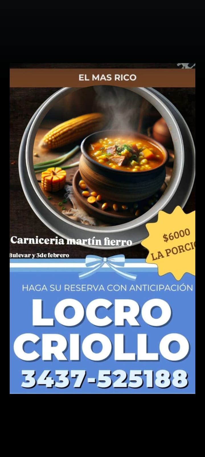 ¡Saquemos a pasear las ollas! La Paz celebra el 25 de Mayo con locro y pastelitos
