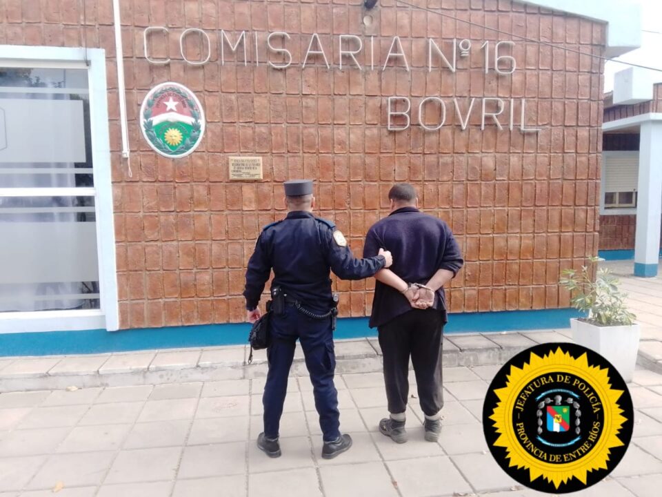 Hurto en flagrancia en Bovril: recuperan 0.000 robados en un lavadero