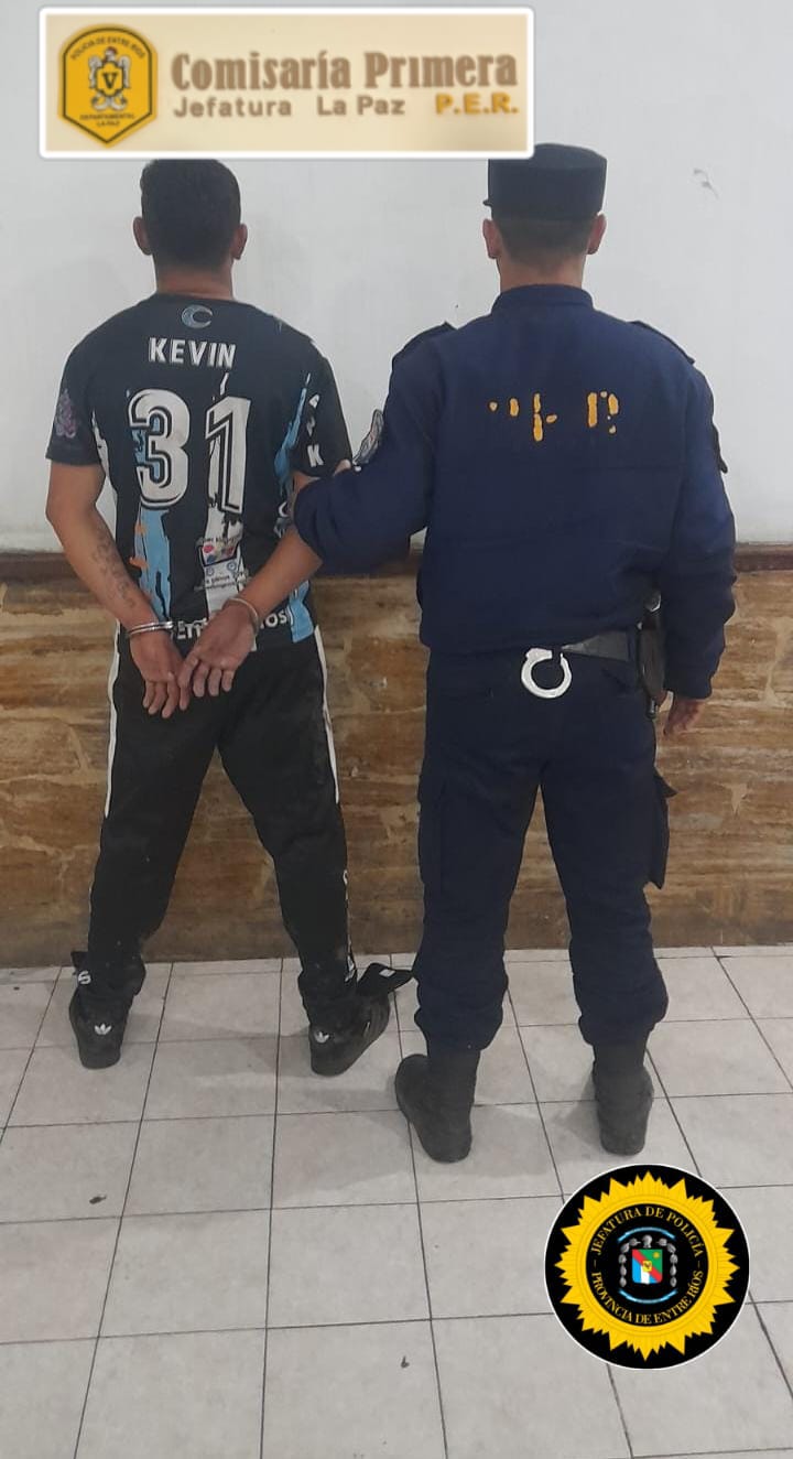 Intervención policial en Barrio Belgrano por amenazas y resistencia a la autoridad