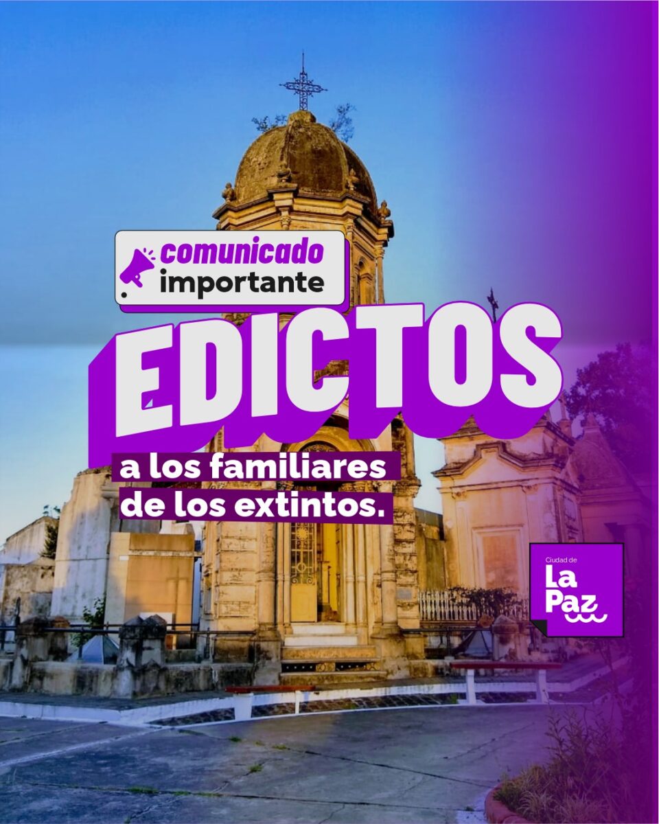 Aviso del Área de Cementerio: plazo para la reducción de restos