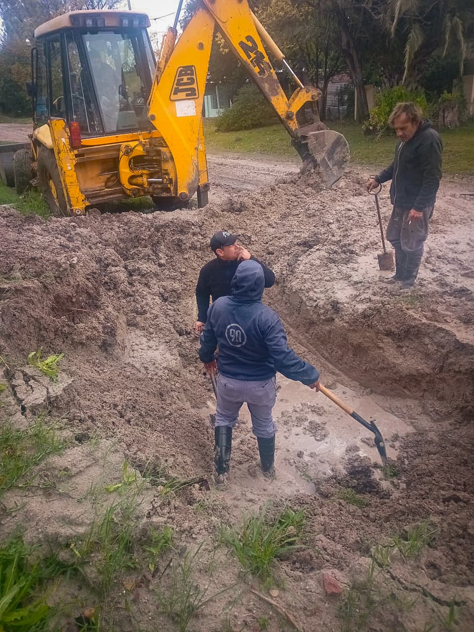 SE ARREGLÓ EL CAÑO DE IMPULSIÓN