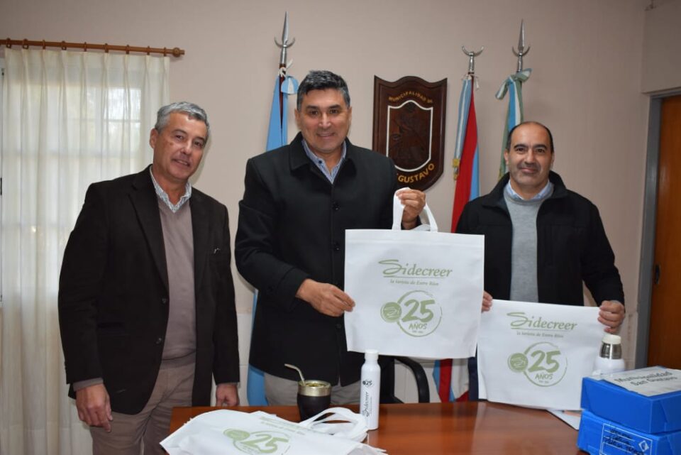 Convenio entre el Municipio de San Gustavo y SI.DE.CRE.E.R. S.A.