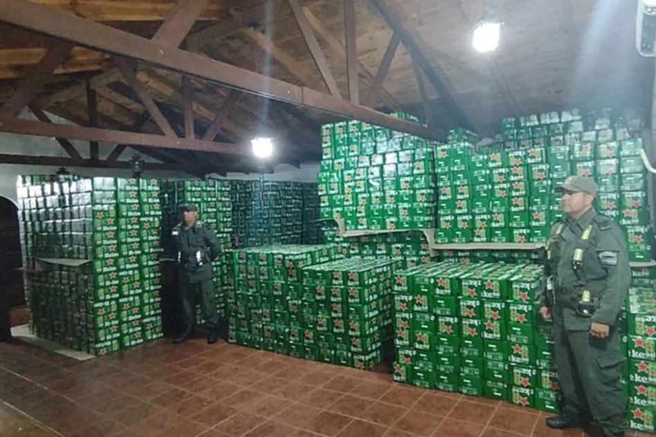 Incautan millonaria carga de latas de cerveza con destino a Entre Ríos
