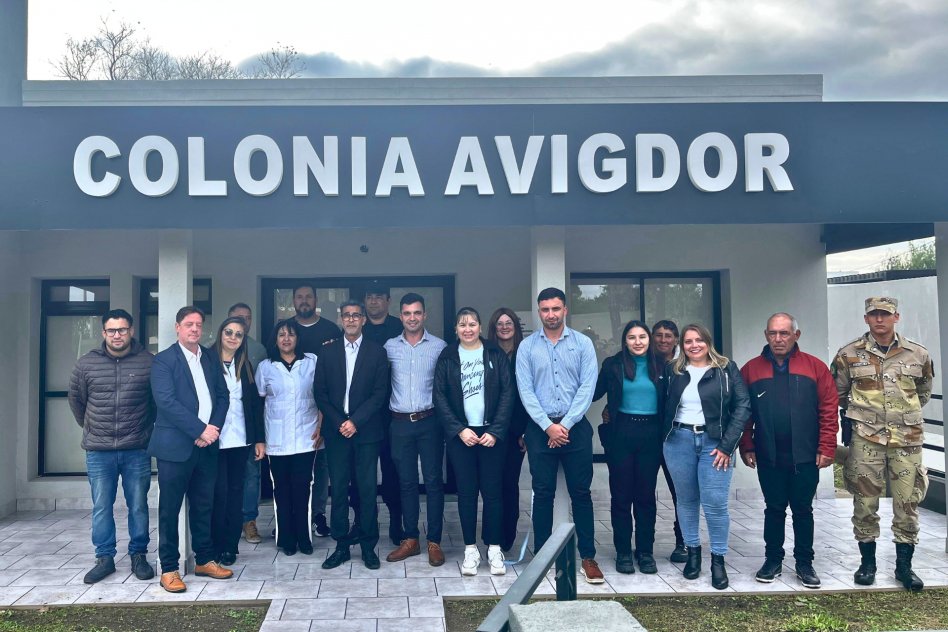 Colonia Avigdor inaugura su nuevo edificio comunal con fondos propios