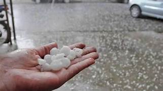 «Terrible caída de granizo en el norte de Entre Ríos: tormentas afectaron varias localidades»