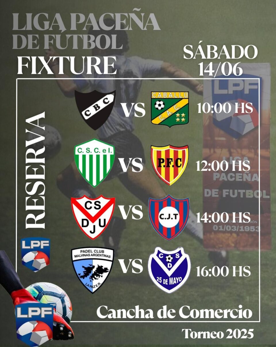 Fútbol y futsal en La Paz: fixture completo de los torneos LPF 2025