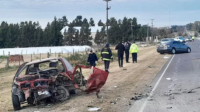 “Tragedia en Ruta 11: un muerto y un herido tras un choque frontal en Colonia Ensayo”