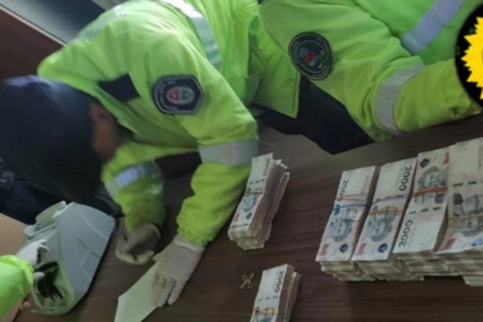 Impactante hallazgo en Entre Ríos: incautan más de 63 millones de pesos en un control vial