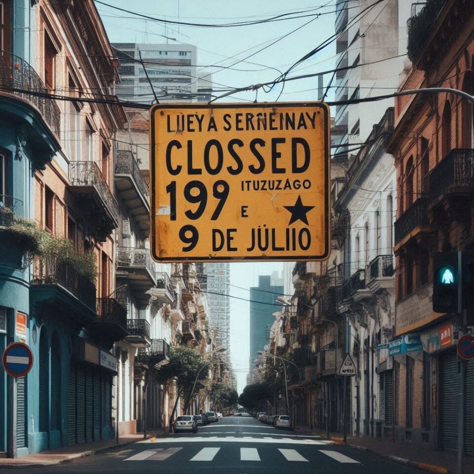 Cortes de calles en La Paz: tránsito afectado hasta las 17 hs