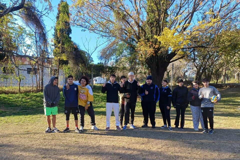 Se realizó un encuentro deportivo interescuelas de Paraná