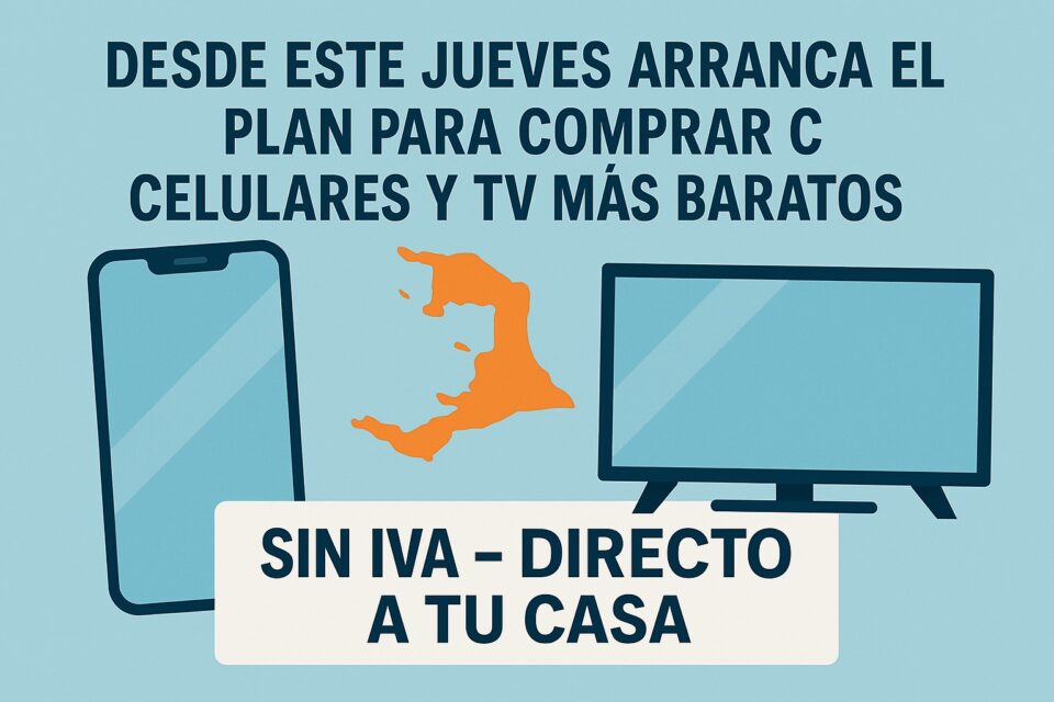 Desde este jueves arranca el plan para comprar celulares y TV más baratos: productos fueguinos sin IVA