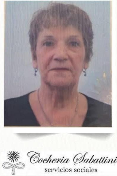 fallecio en la paz  a la edad de 80 años  la señora  Maria Cristina Lopez De Gotardi