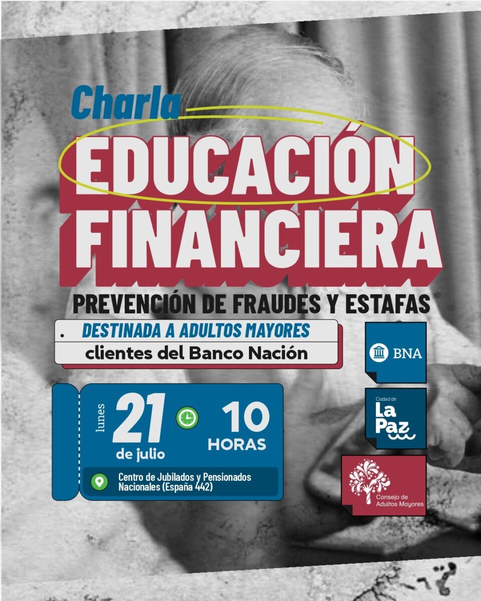 CHARLA EDUCACIÓN FINANCIERA PARA ADULTOS MAYORES