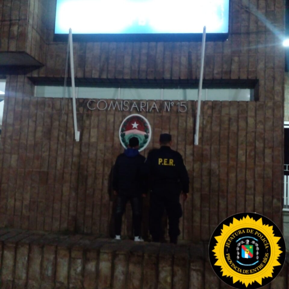 Detención en Santa Elena: agresión a menor y resistencia a la autoridad