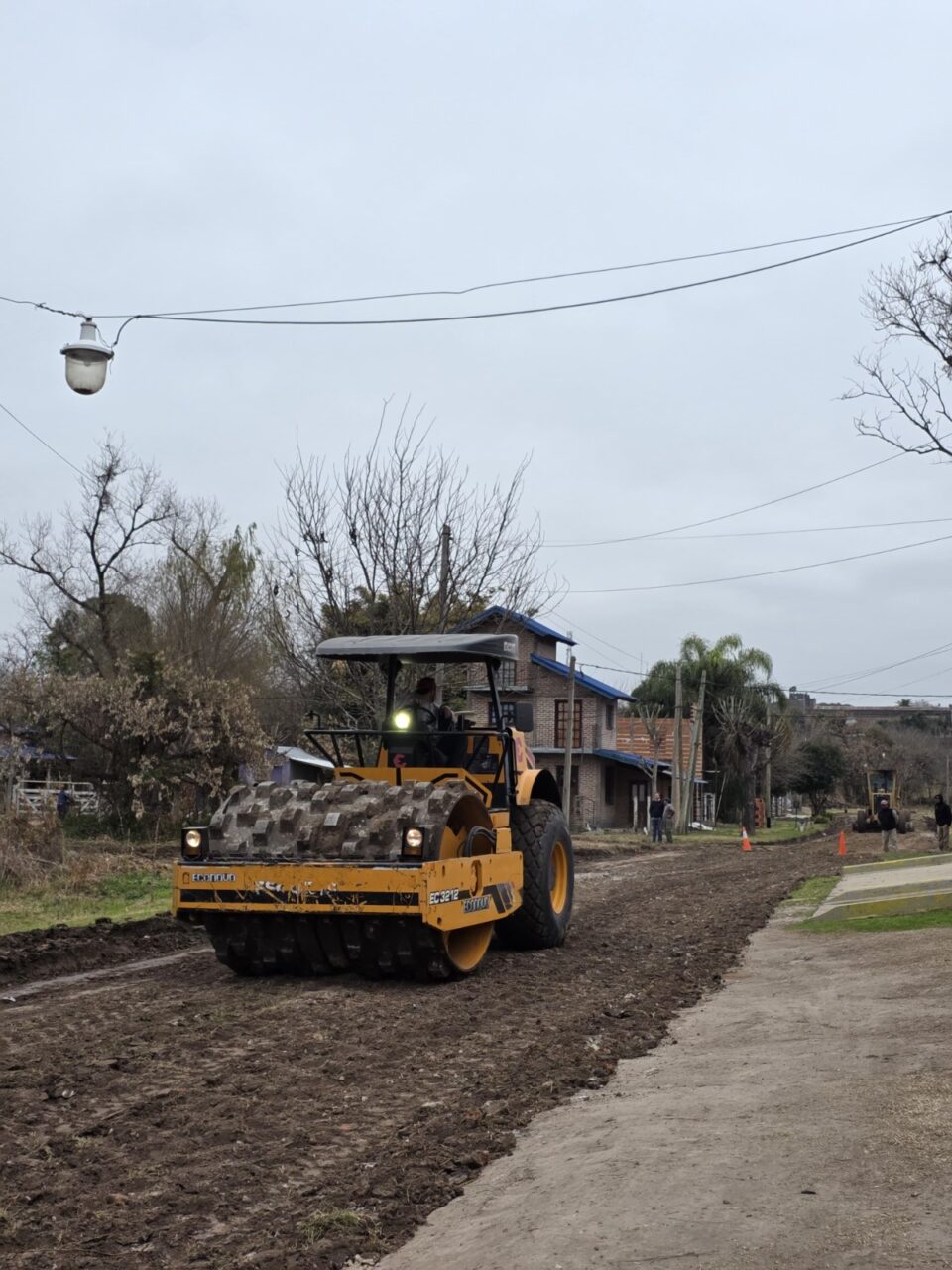 Obras integrales en Barrio Estación: mejoran circulación y drenaje en 14 cuadras