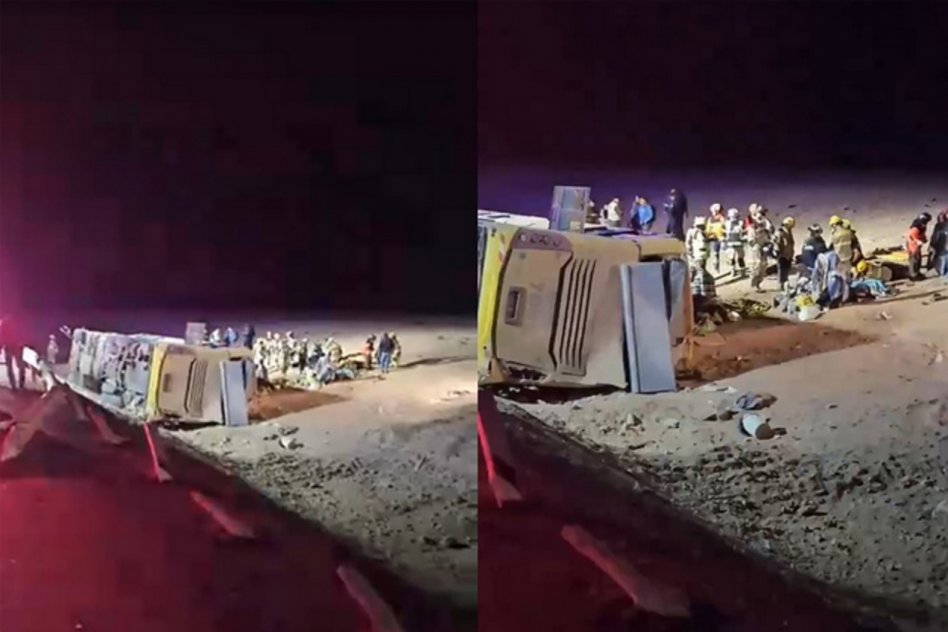 Tragedia en Chile: volcó un micro argentino en Antofagasta y hay al menos cuatro muertos