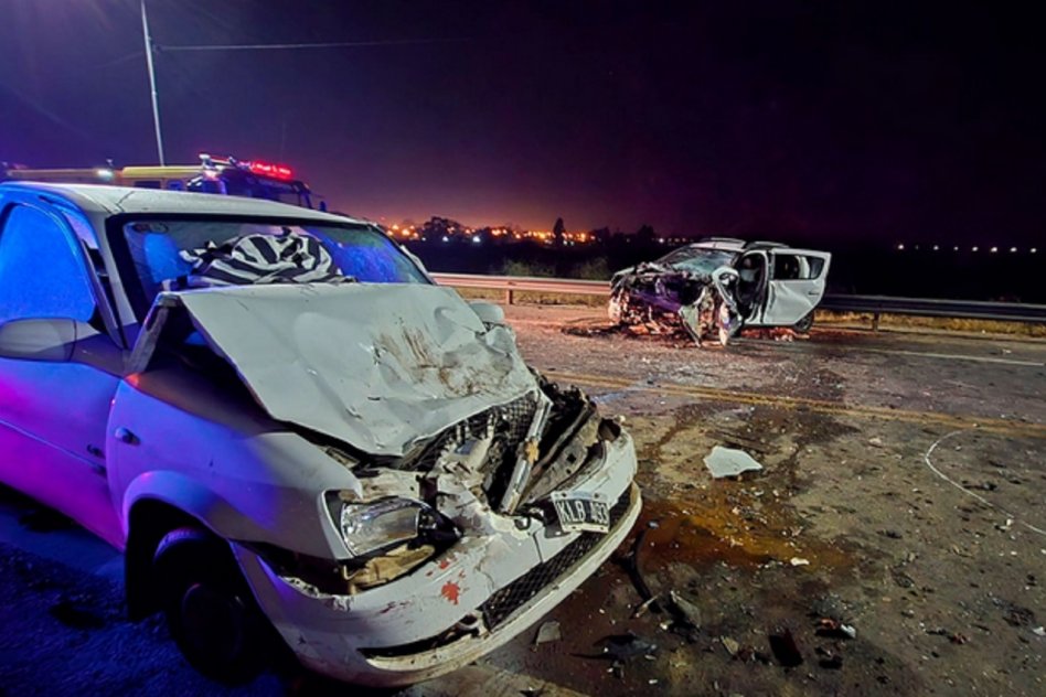 Tragedia en Concordia: Un choque múltiple deja un muerto y una beba en estado crítico