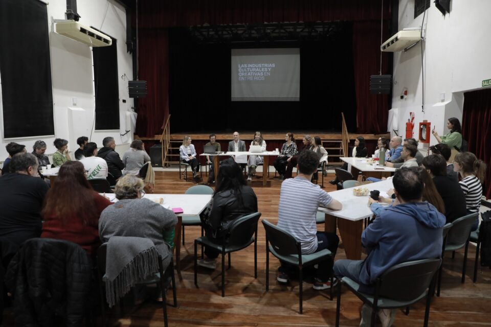 Promueven el trabajo colaborativo para el desarrollo de las Industrias Culturales y Creativas en Entre Ríos