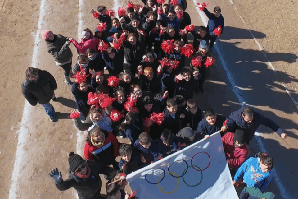 Estudiantes de Colón celebraron el mes de la Educación Olímpica