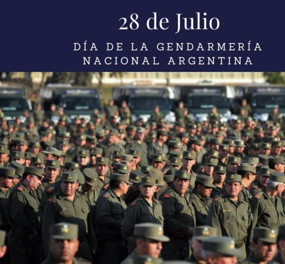 Desde Digital Top y FM Top saludamos en su día a la Gendarmería Nacional