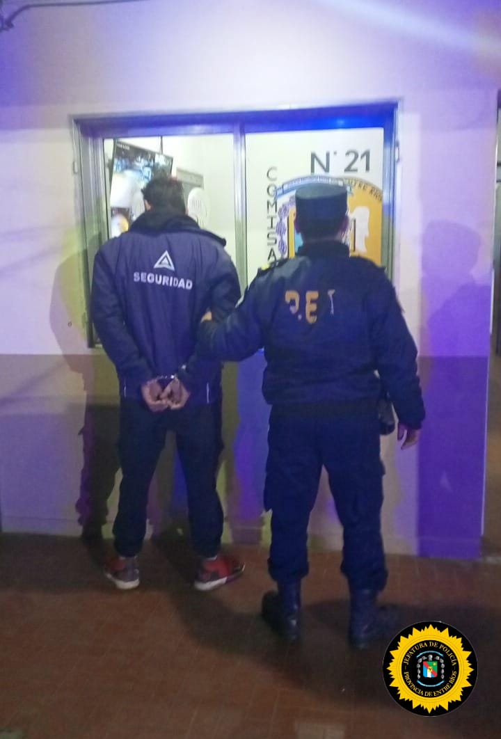 Detienen a un hombre en La Paz por desobediencia judicial en flagrancia