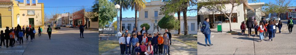 Educación vial en acción: estudiantes recorrieron la ciudad junto al personal de Tránsito