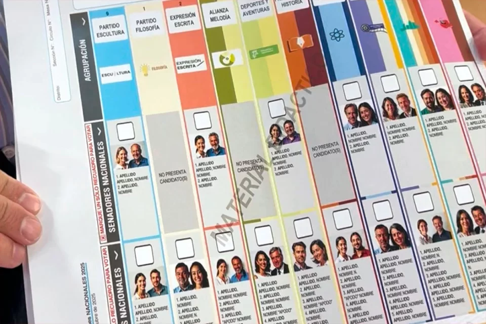 ¡Ya está definido el orden! En las elecciones legislativas del 26 de octubre de 2025,