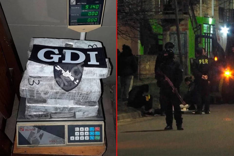 ¿Un delivery de marihuana en mochila? Detienen a un hombre con más de 9 kilos en Paraná XVI