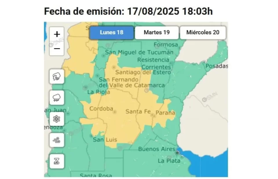  Alerta amarilla en Entre Ríos — Cuando el clima también exige memoria institucional