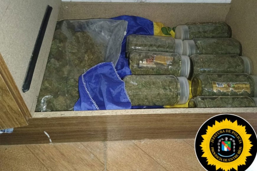 Golpe al narcomenudeo en Gualeguay: desarticulan red con allanamientos simultáneos