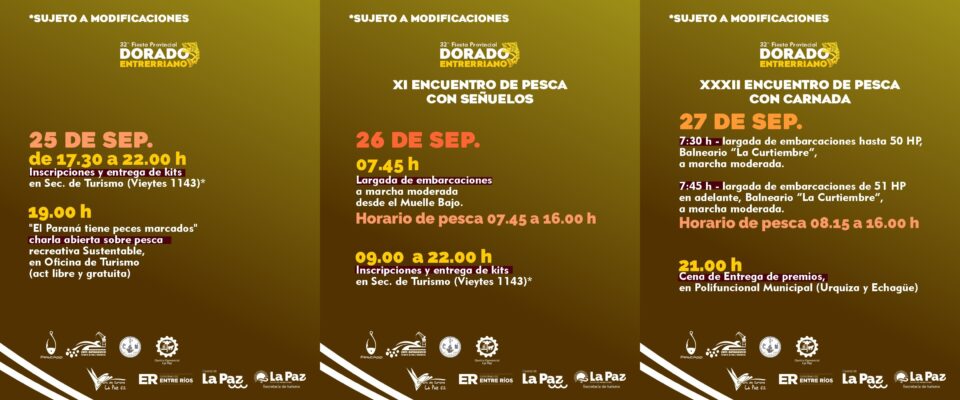 ¡Se viene una de las celebraciones más esperadas del litoral! La ciudad de La Paz se viste de fiesta para recibir la 32ª